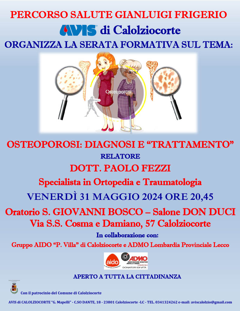 Osteoporosi: diagnosi e 