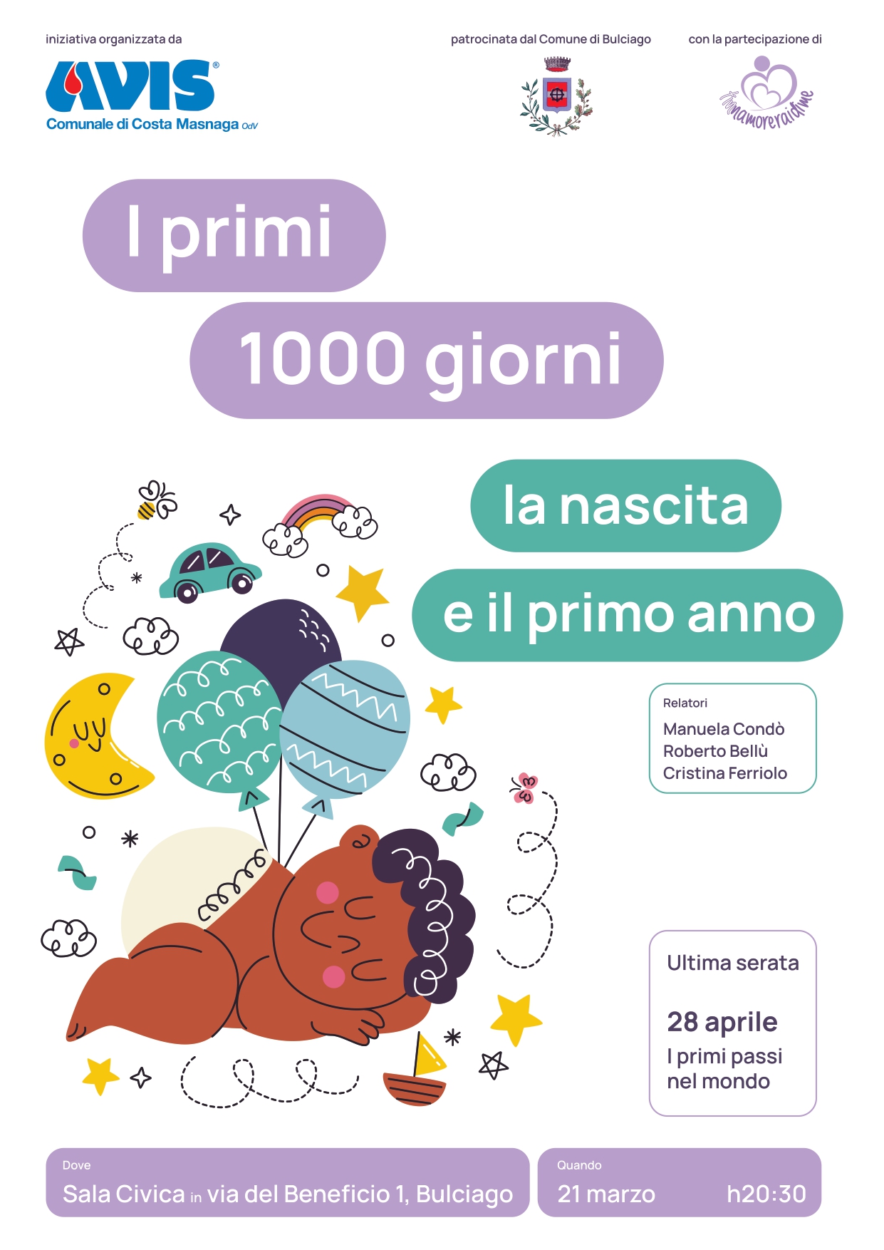 I primi 1000 giorni: la nascita e il primo anno - Avis Costa Masnaga