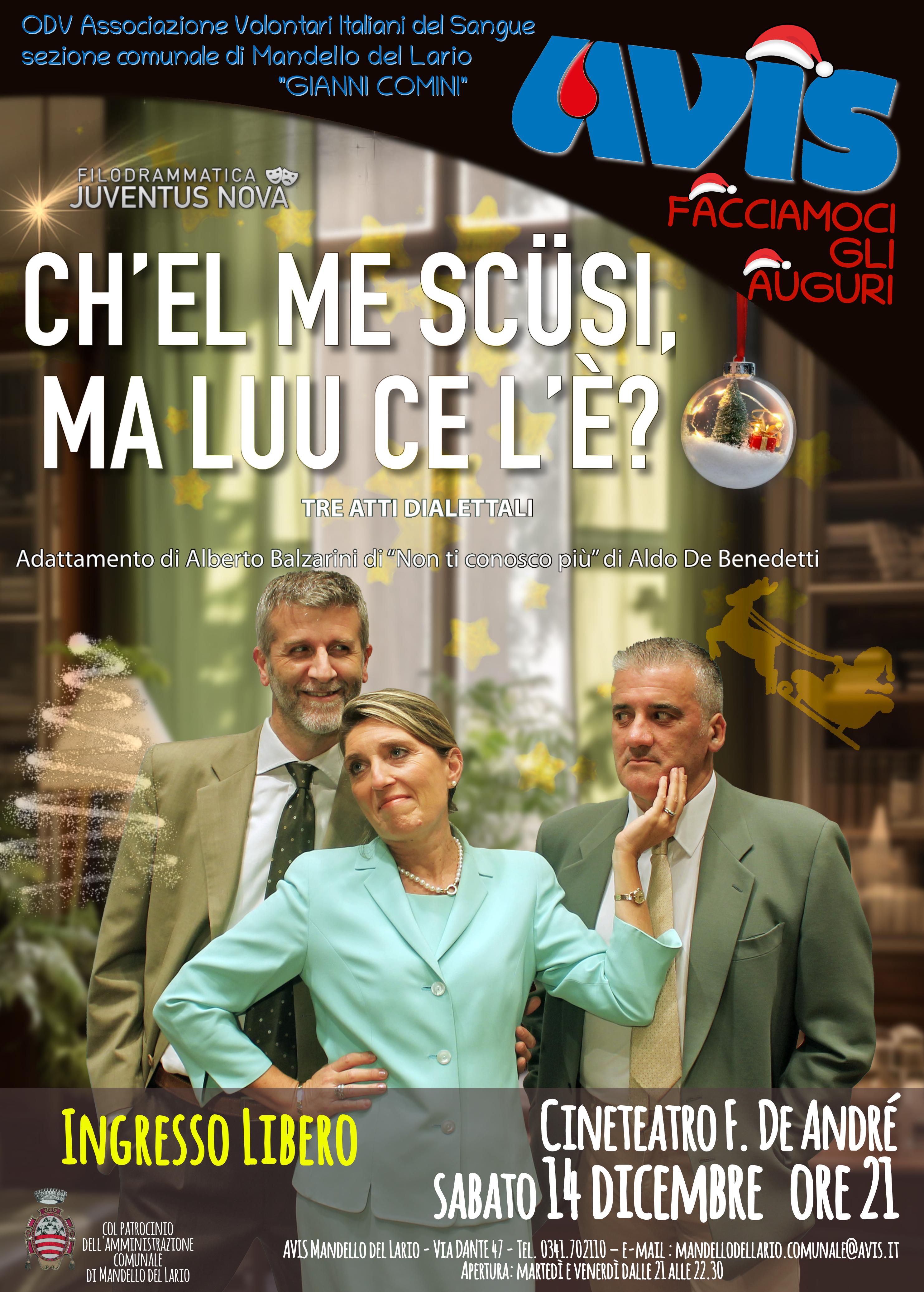 SCAMBIAMOCI GLI AUGURI - Avis Mandello del Lario