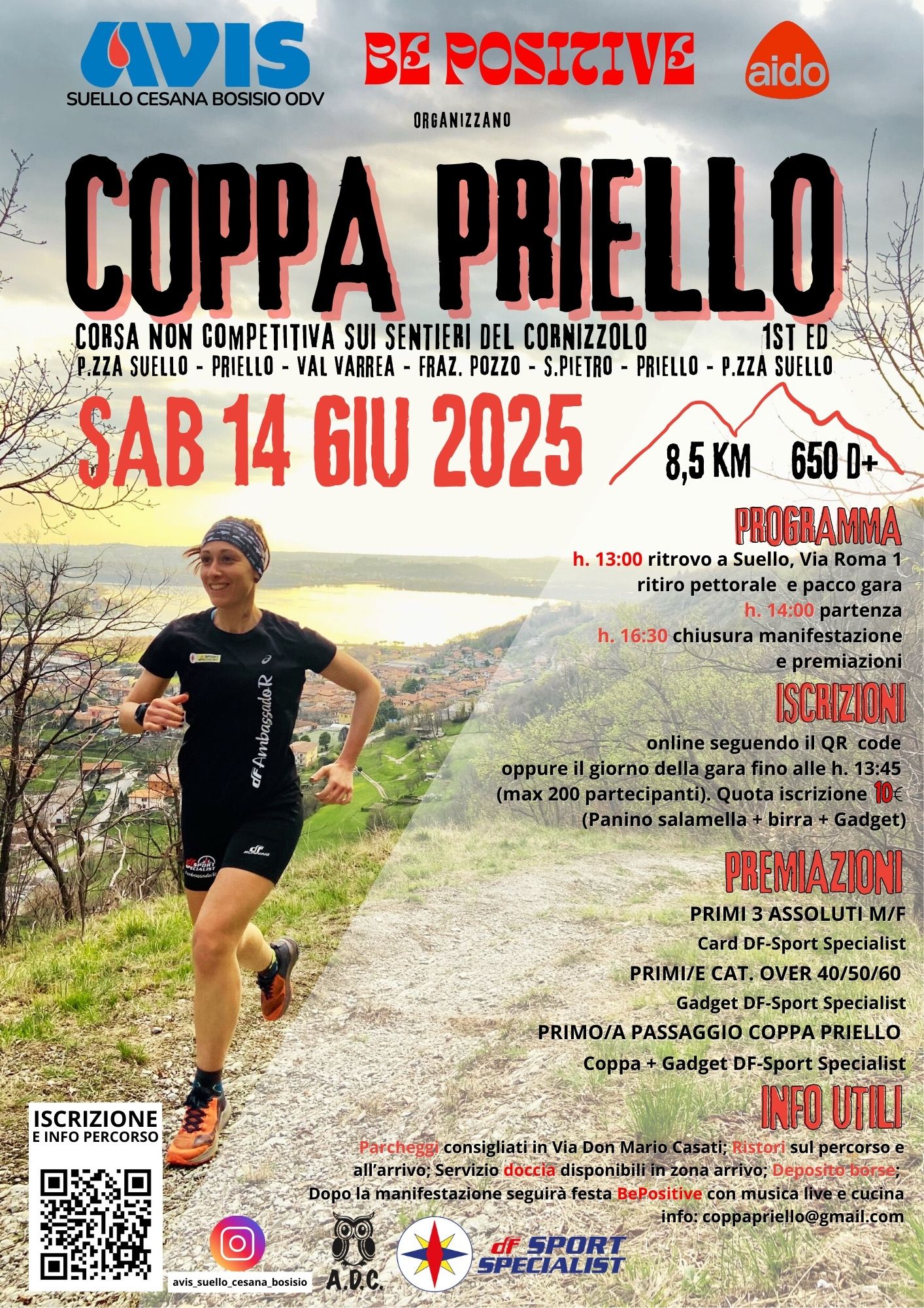Nasce la COPPA PRIELLO: sport, natura e comunità - Avis Suello Cesana Bosisio