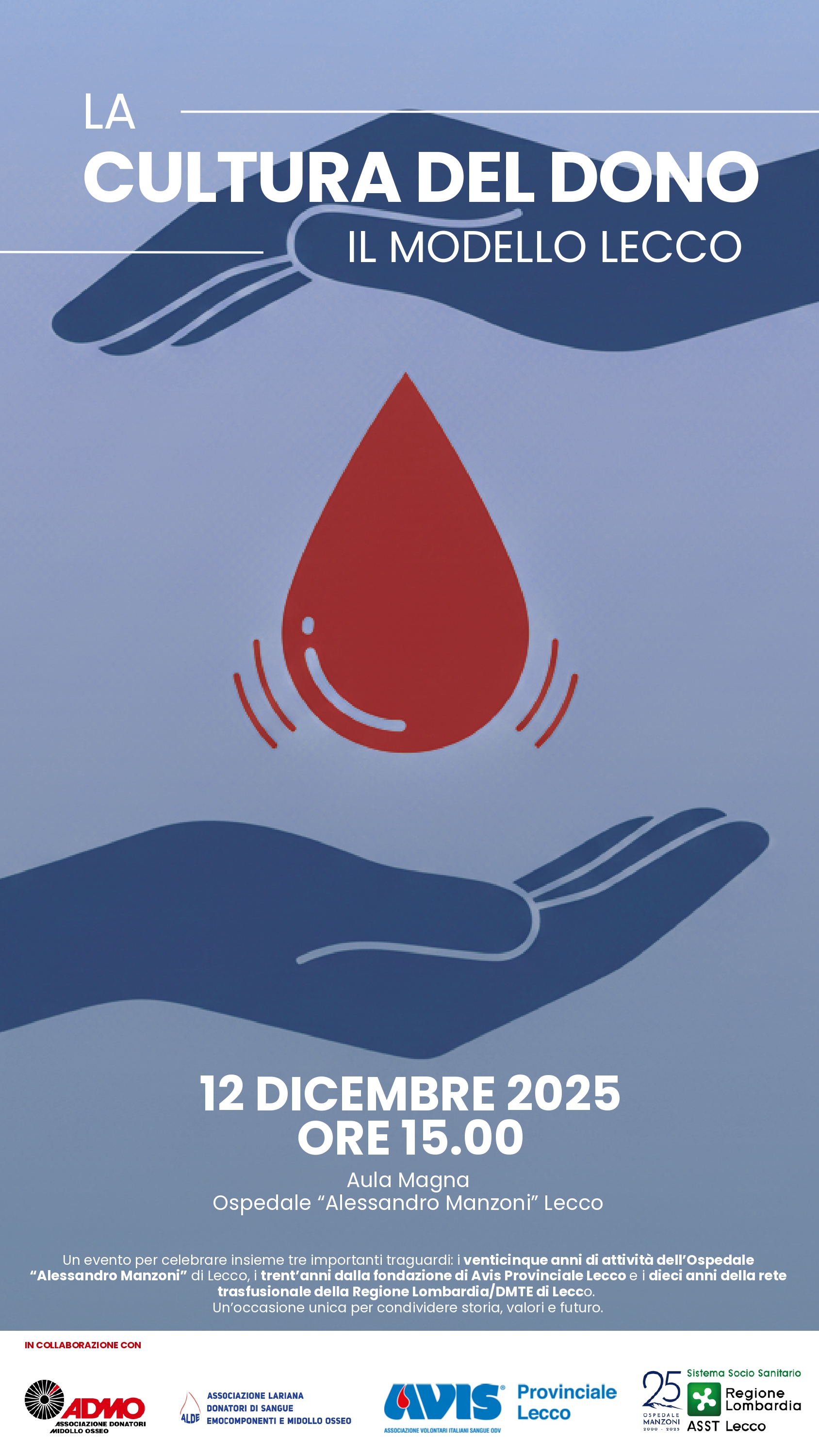 Convegno: LA CULTURA DEL DONO - IL MODELLO LECCO