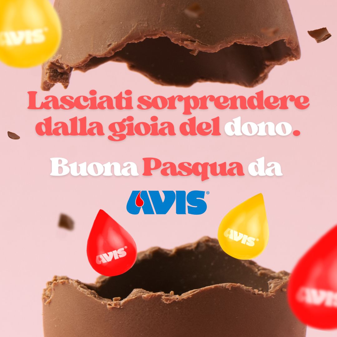 Auguri di buona Pasqua da Avis Provinciale di Lecco!