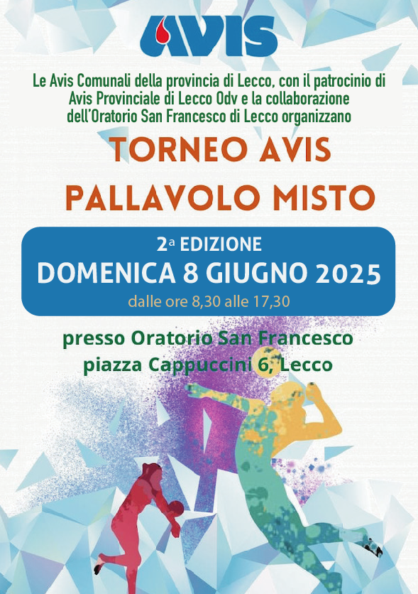 2^ edizione "TORNEO AVIS PALLAVOLO MISTO"