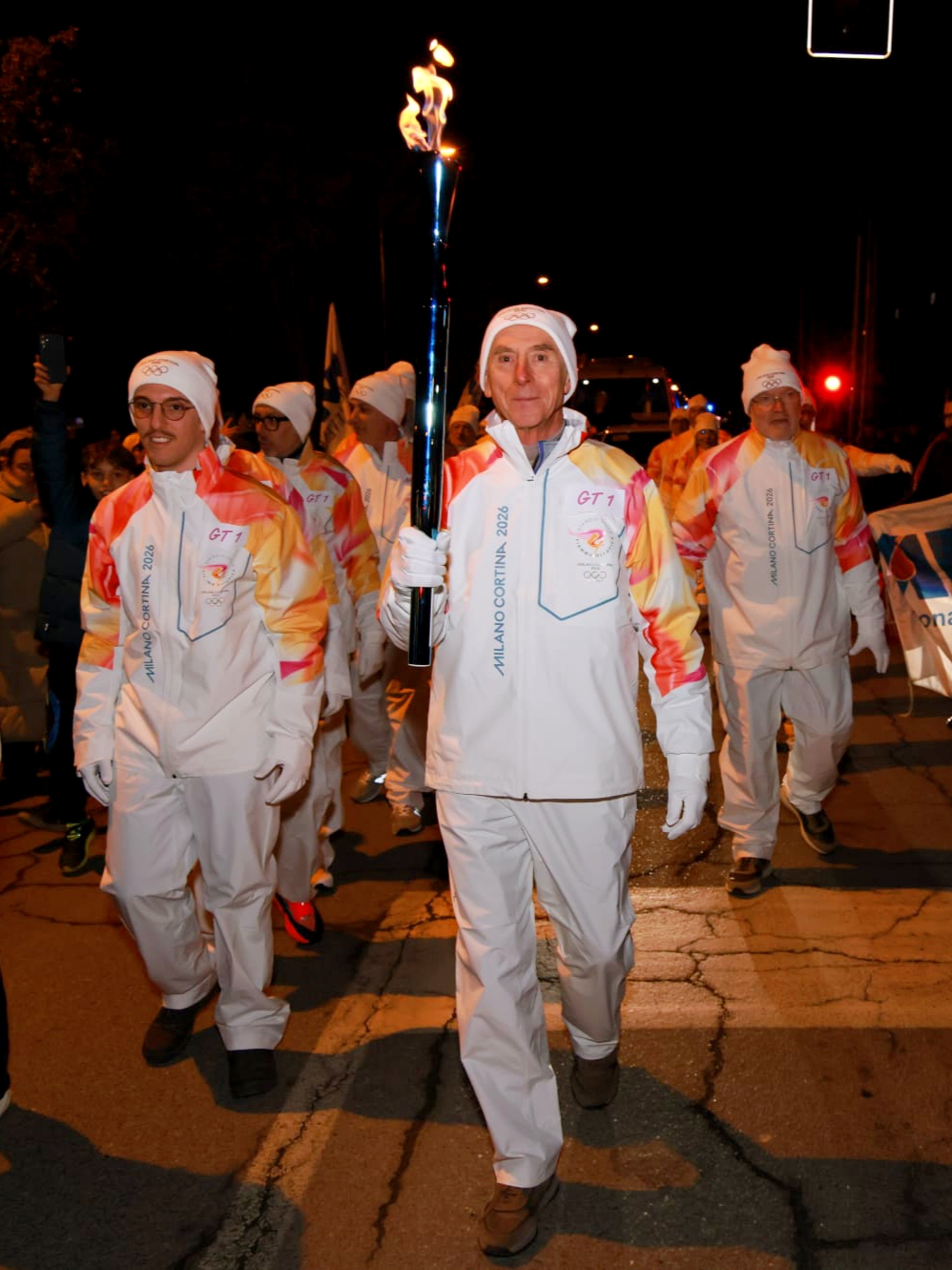 Accoglienza Fiamma olimpica Milano Cortina 2026 Sondrio 31.01.2026 1