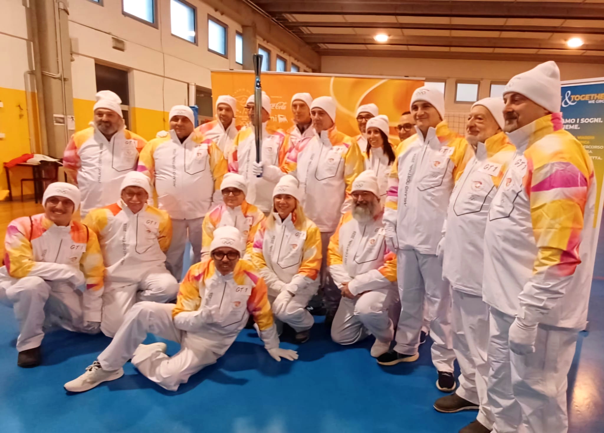 Accoglienza Fiamma olimpica Milano Cortina 2026 Sondrio 31.01.2026 2