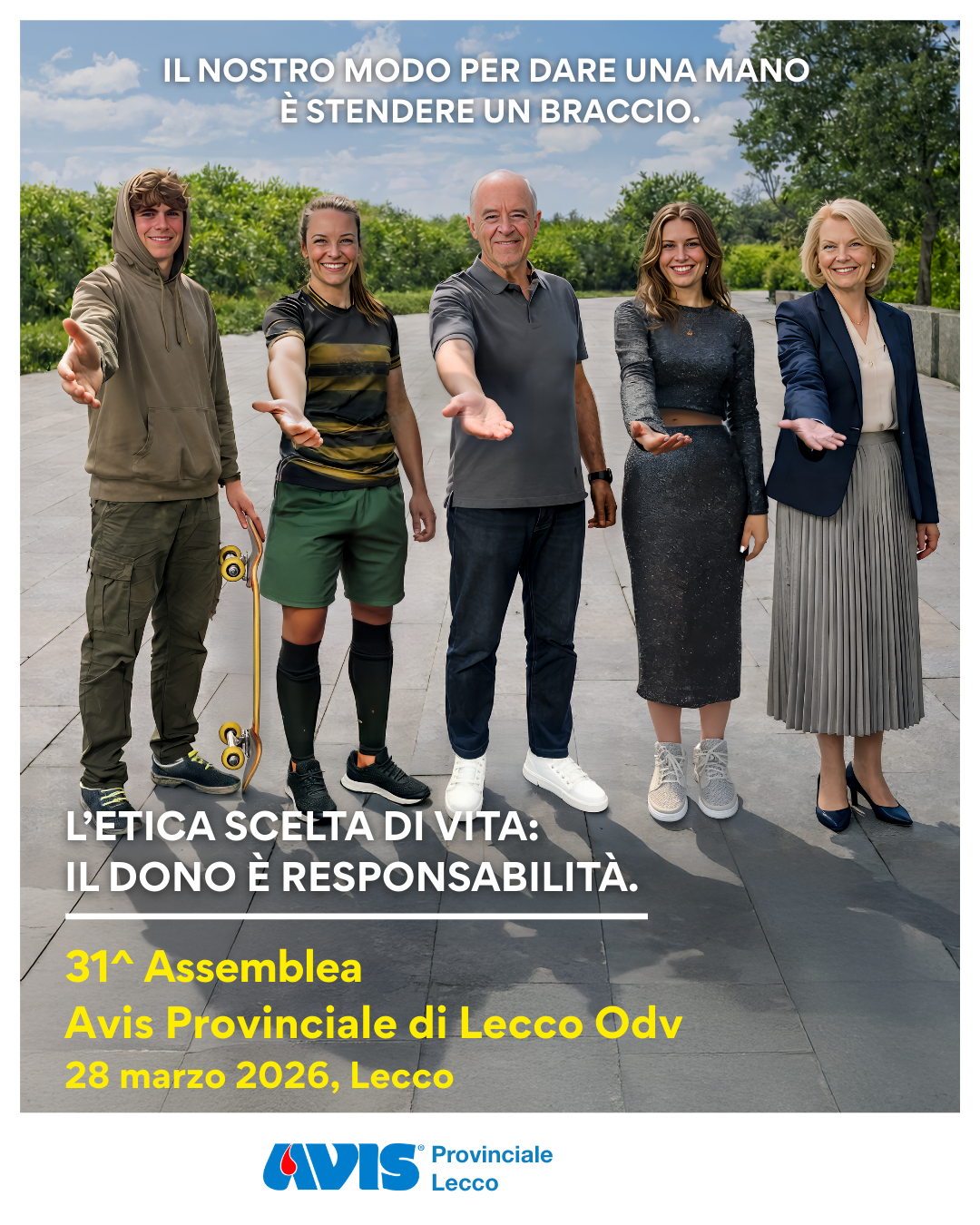 31ª ASSEMBLEA PROVINCIALE degli Associati Avis: appuntamento il 28 marzo a Lecco
